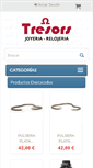 Mobile Screenshot of joyeriatresors.com